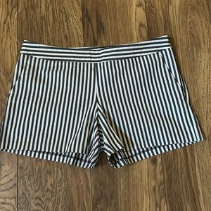 Dressy, pinstriped shorts